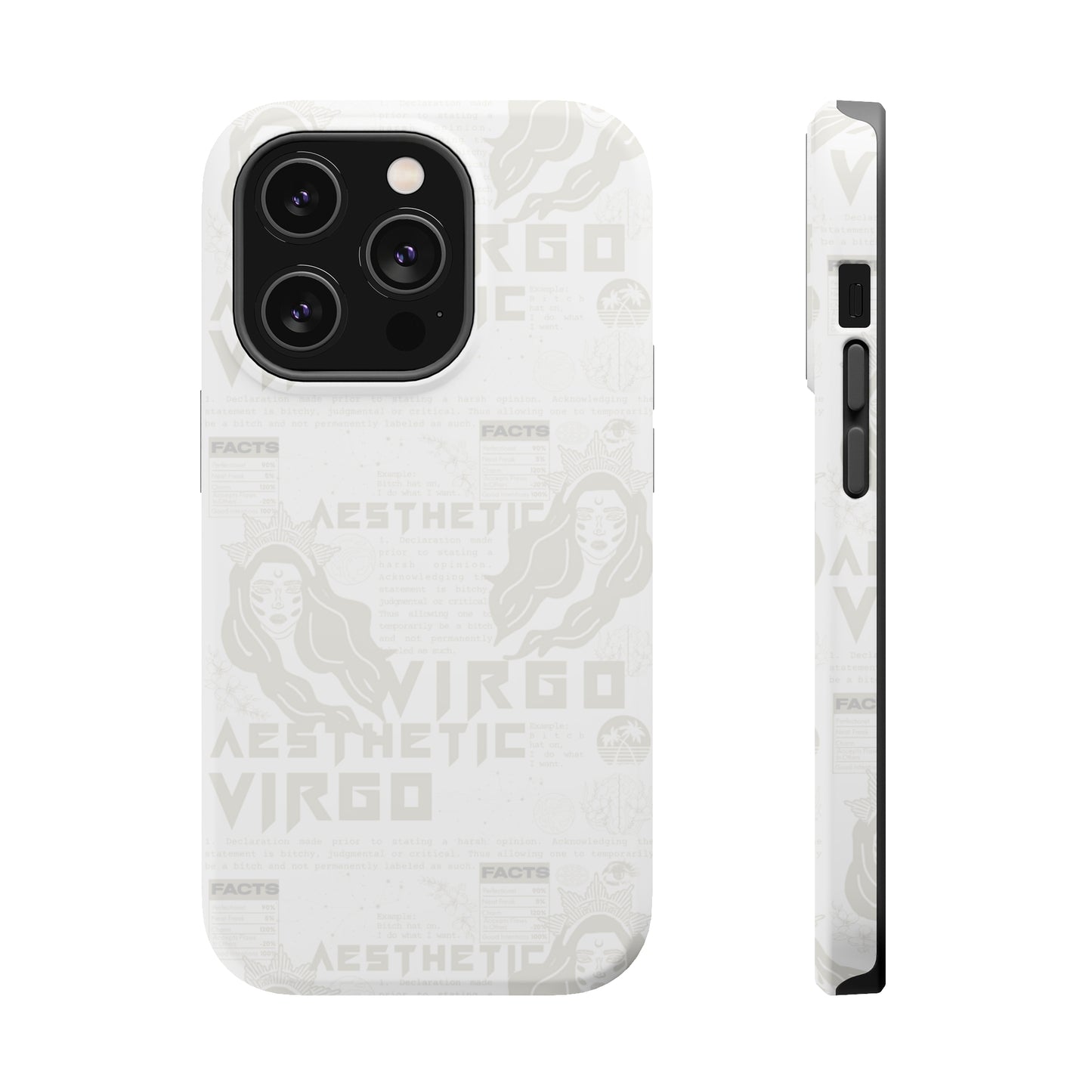 Virgo Whiteout Phone Case