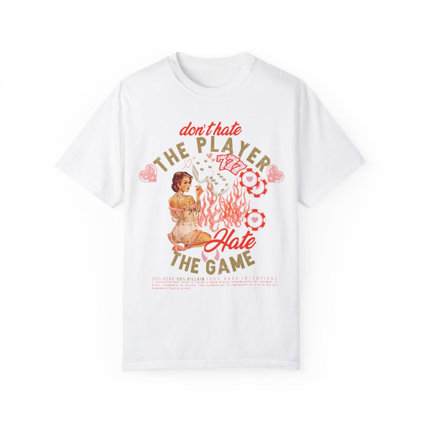 Don't Hate The Player Tee