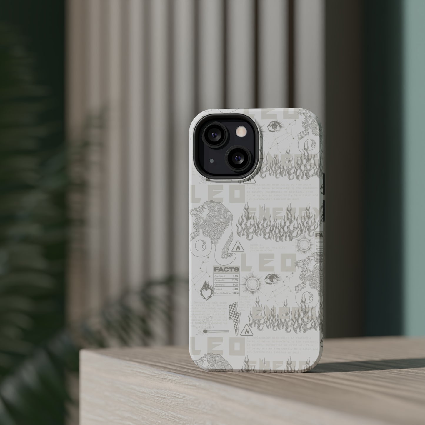 Leo Whiteout Phone Case