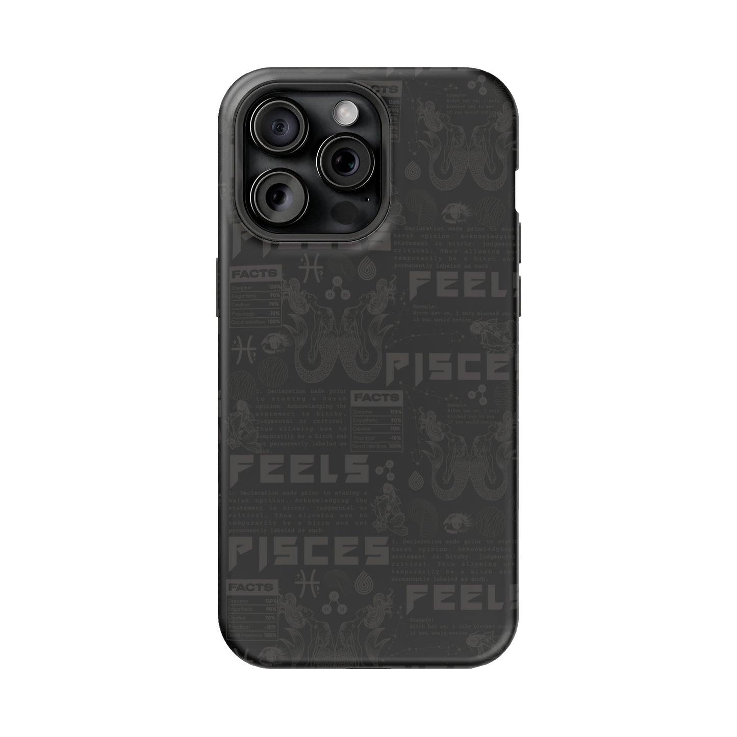 Pisces Blackout Phone Case