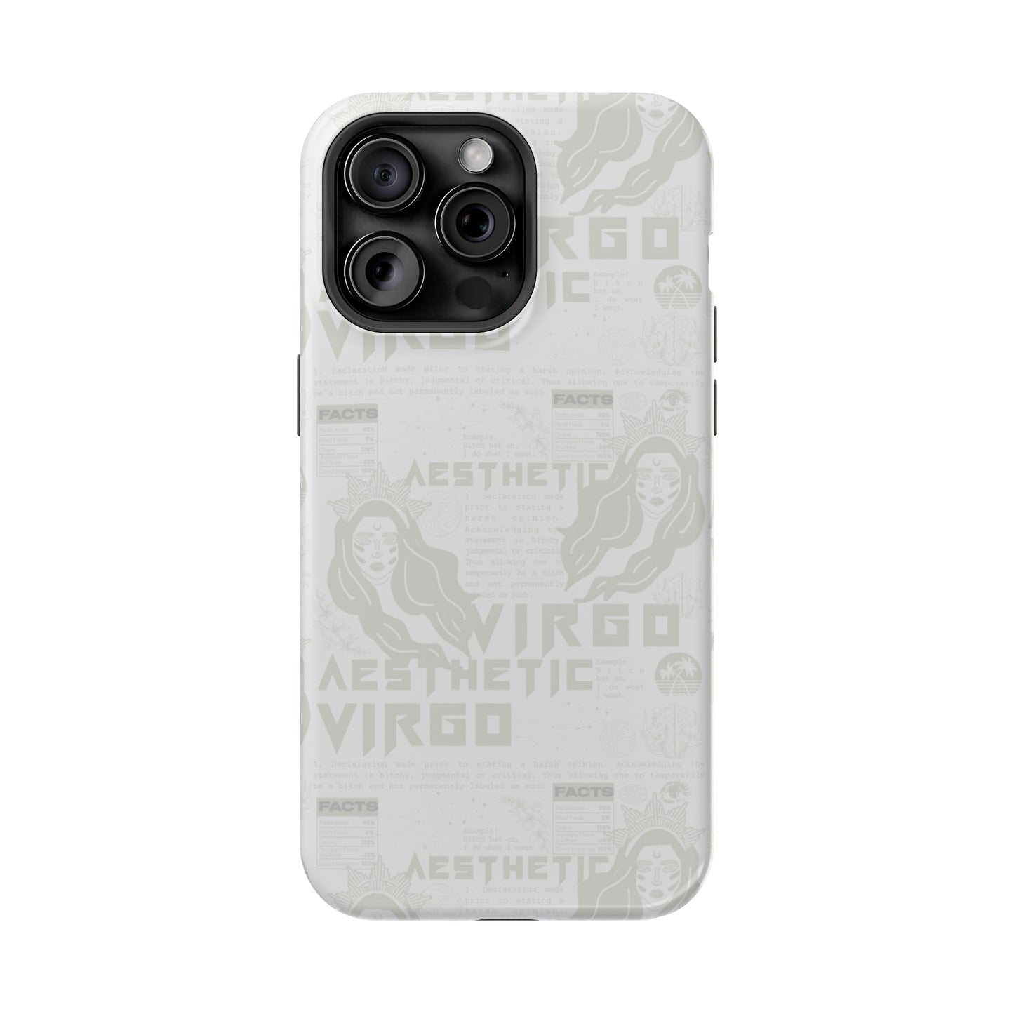 Virgo Whiteout Phone Case