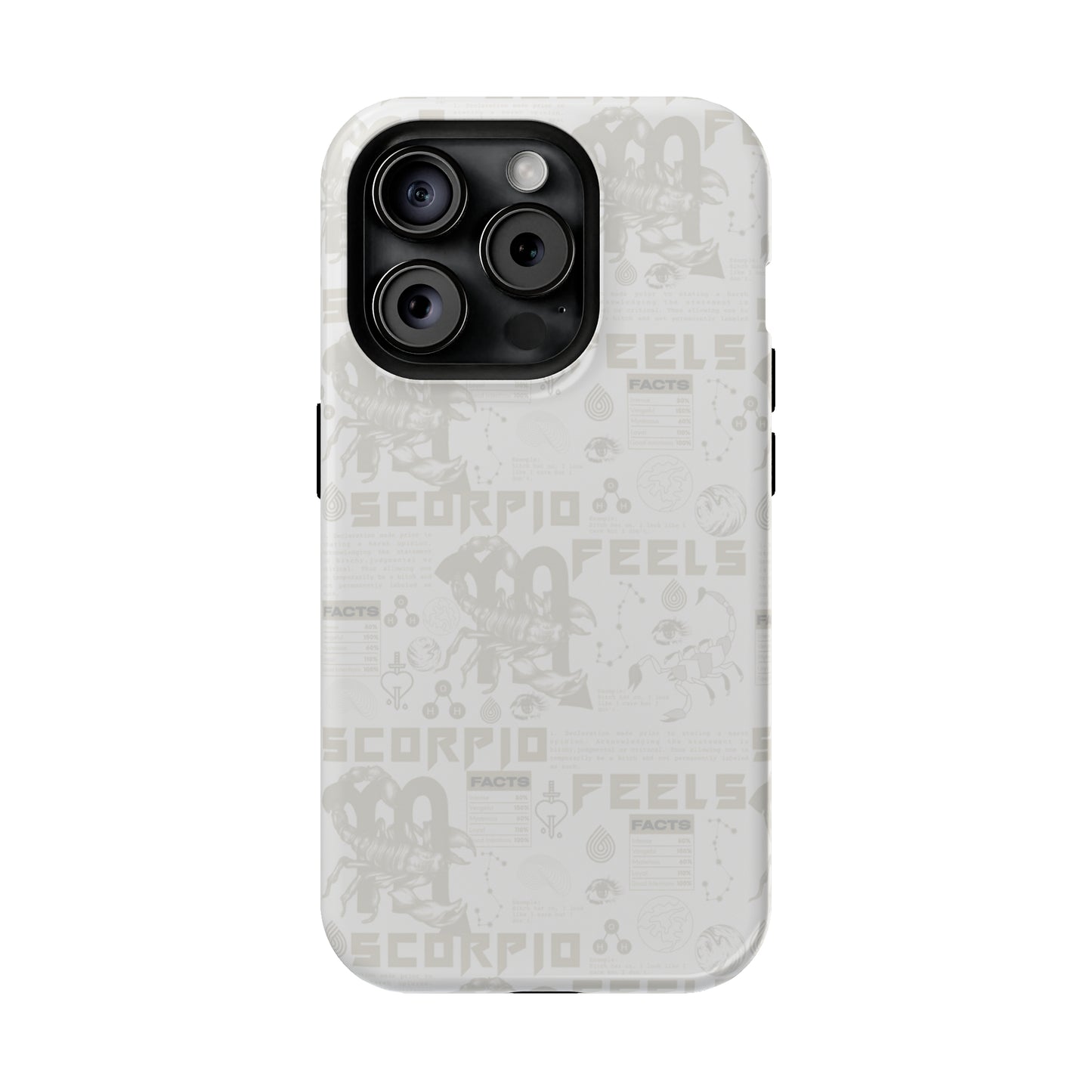 Scorpio Whiteout Phone Case