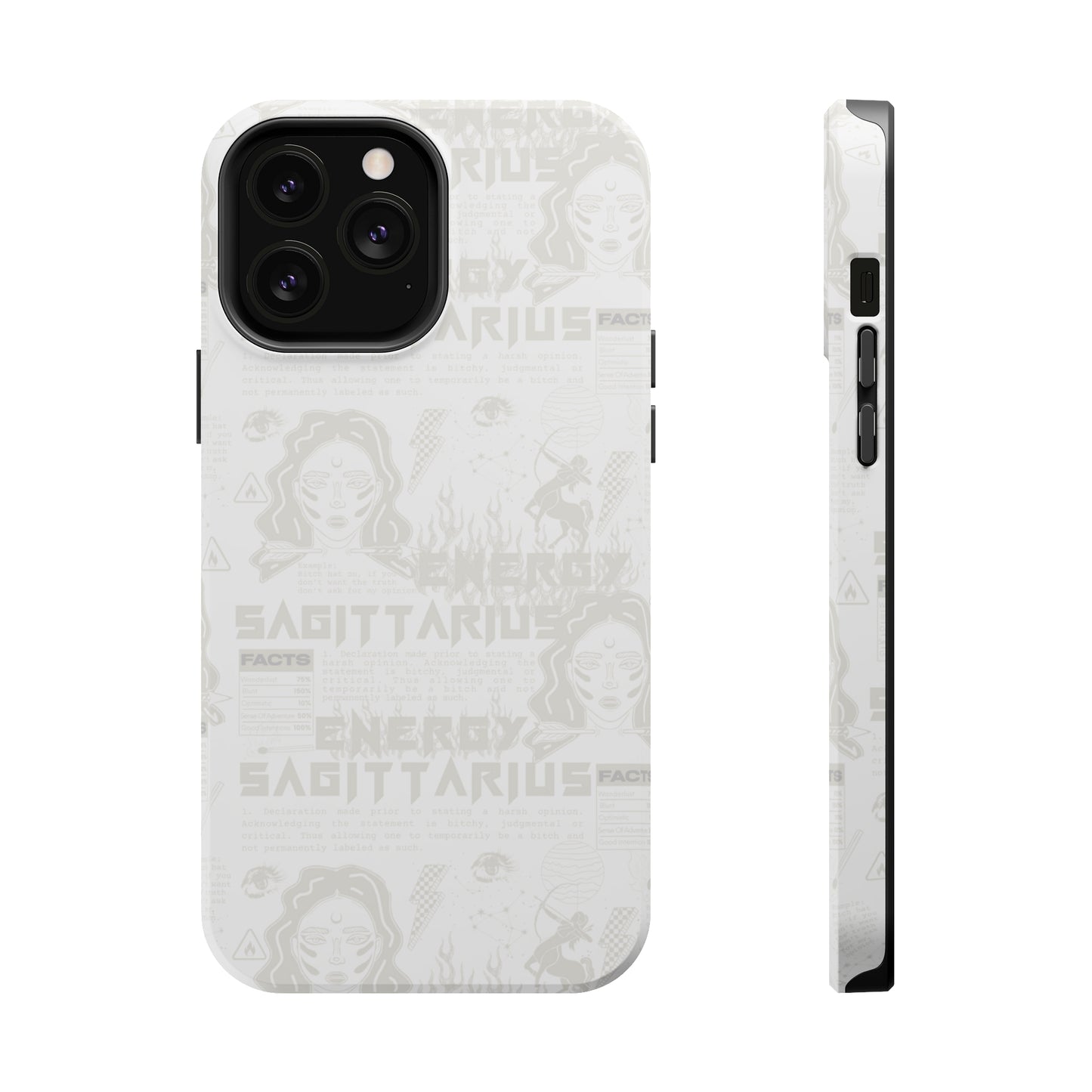 Sagittarius Whiteout Phone Case
