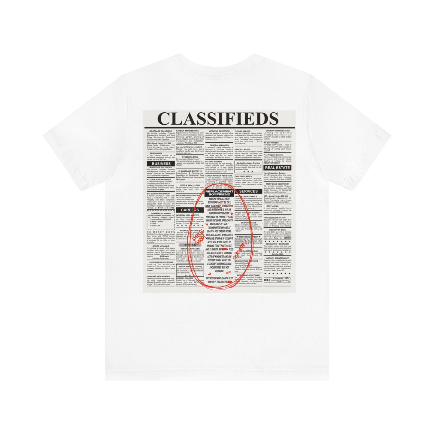 Classified Ad Tee
