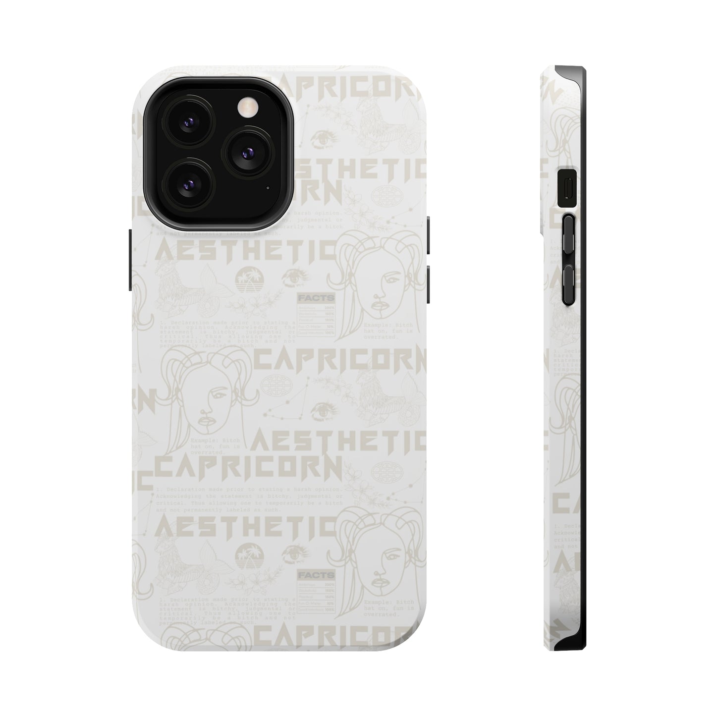 Capricorn Whiteout Phone Case