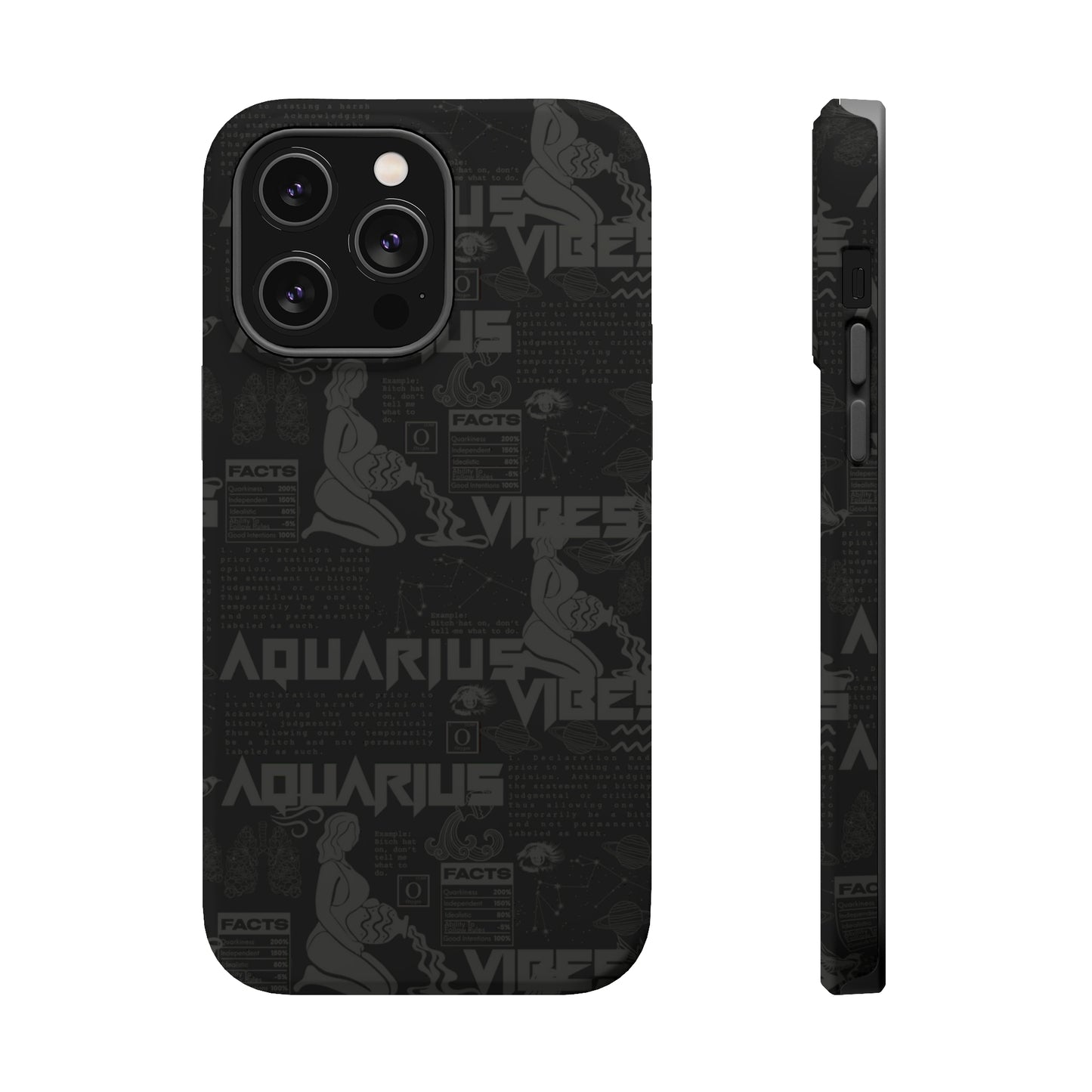 Aquarius Blackout Phone Case