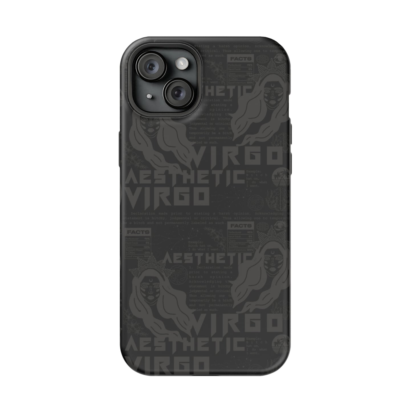 Virgo Blackout Phone Case