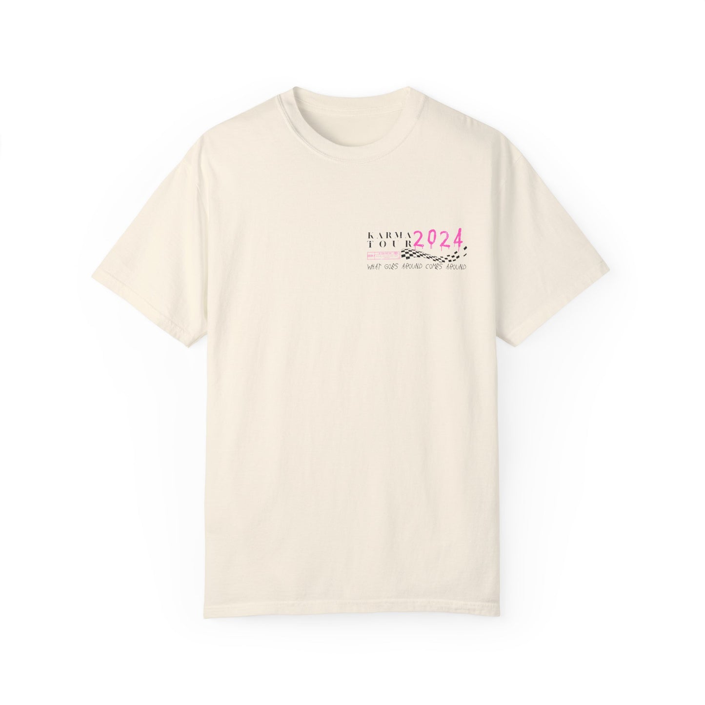 Karma Tour Pink Tee
