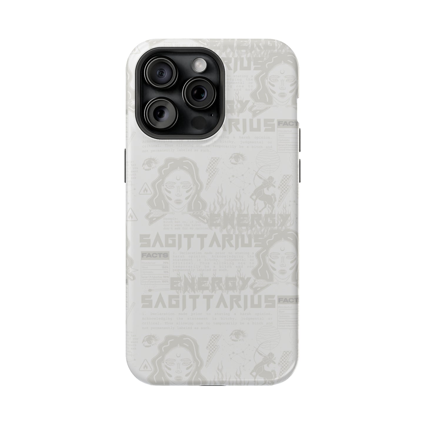 Sagittarius Whiteout Phone Case