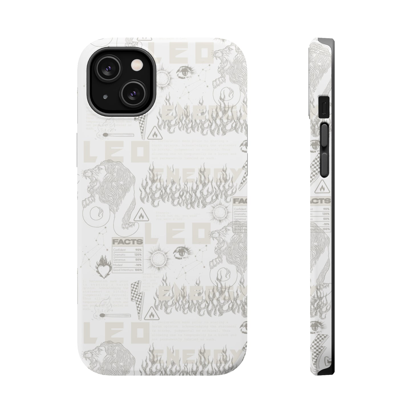Leo Whiteout Phone Case