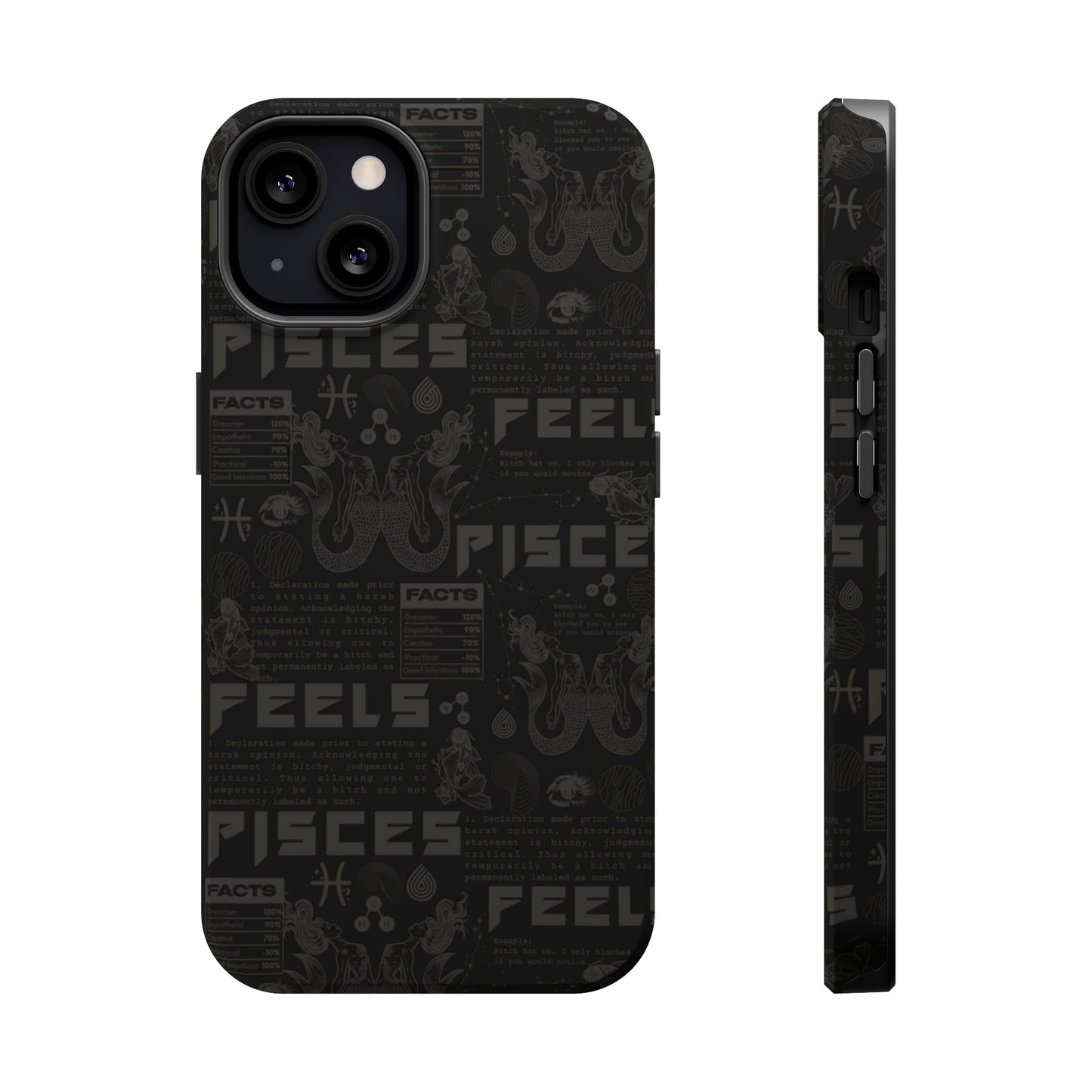 Pisces Blackout Phone Case