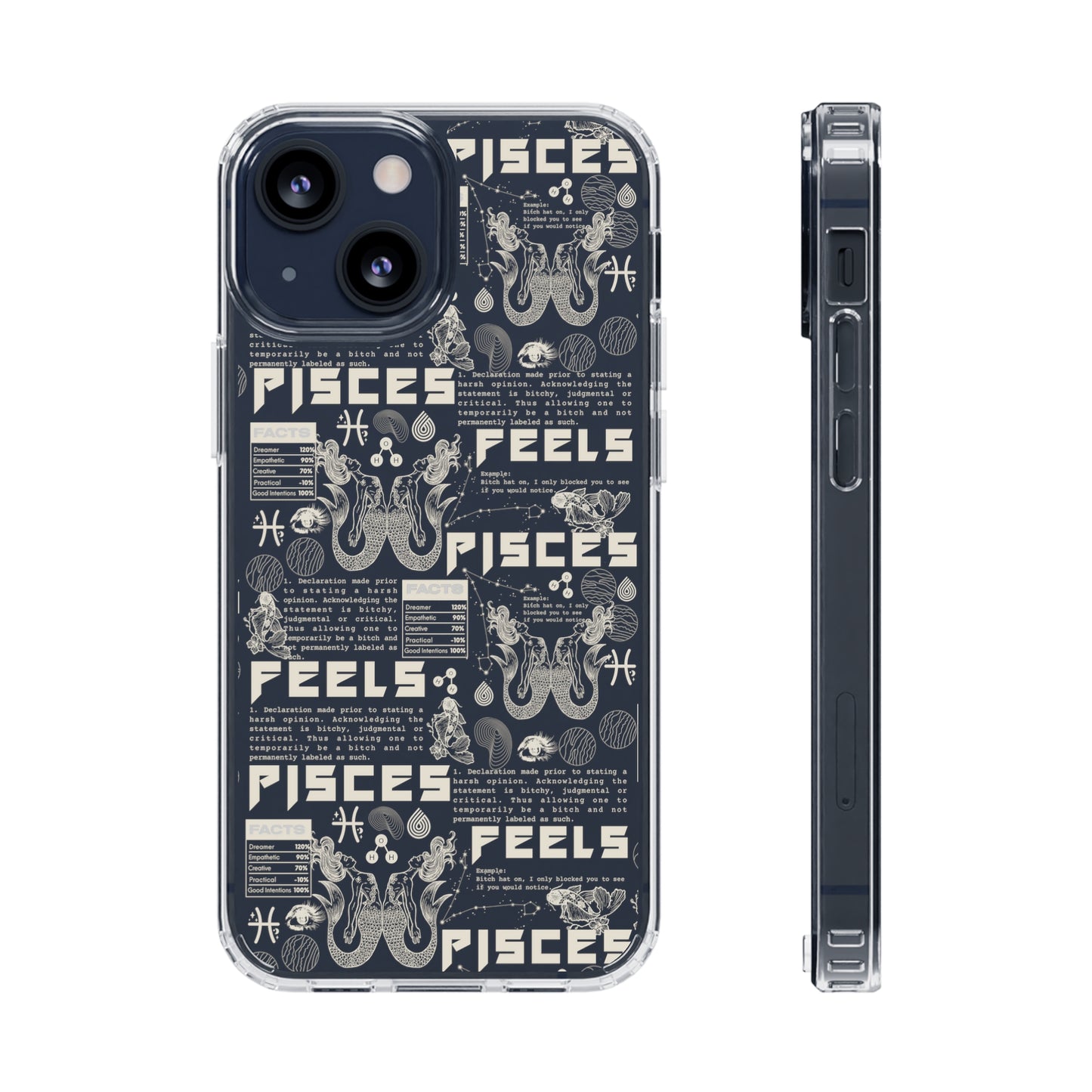Pieces Clear Phone Case