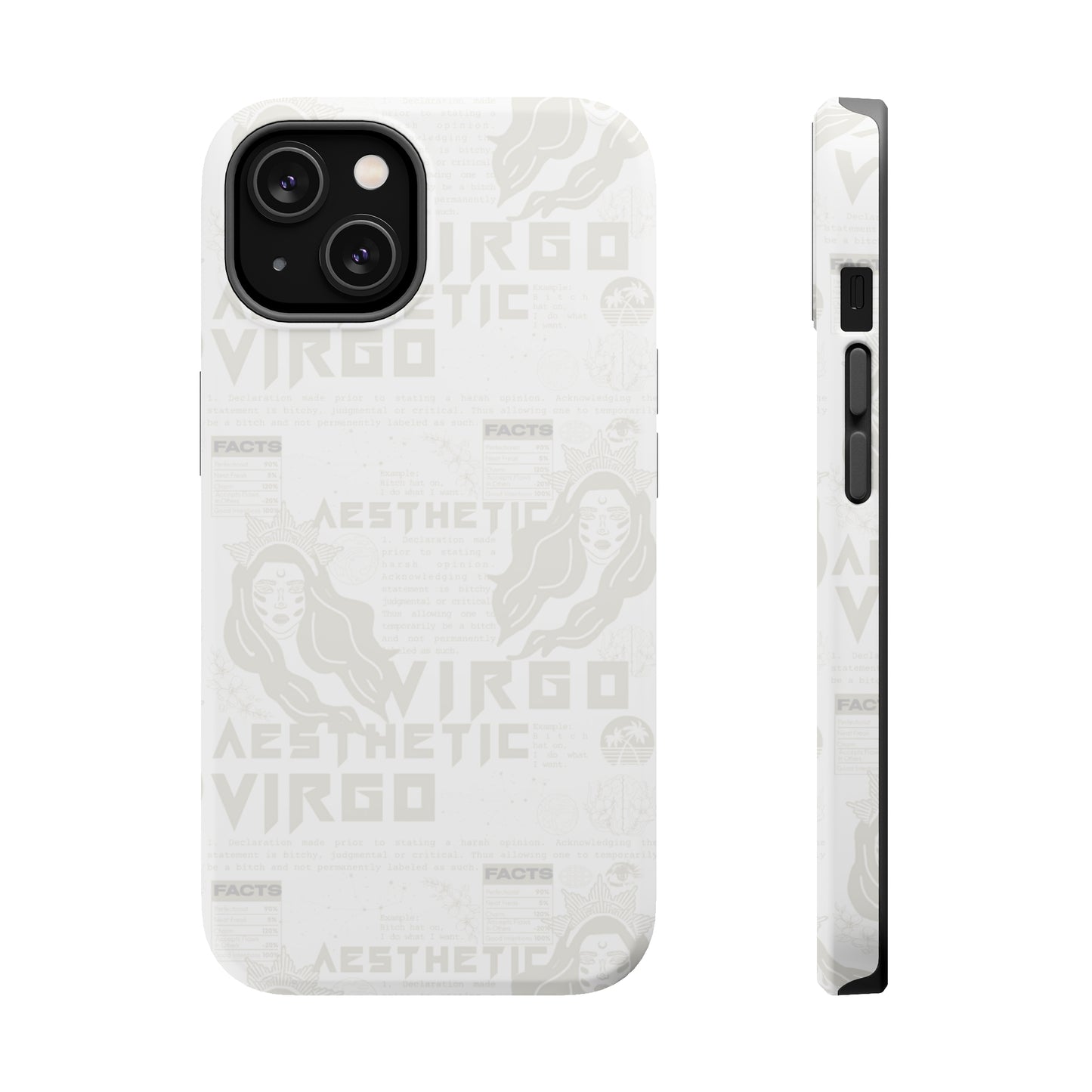 Virgo Whiteout Phone Case