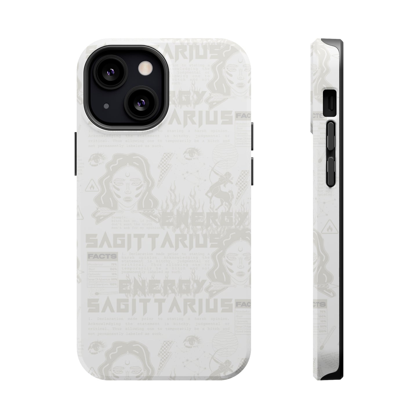 Sagittarius Whiteout Phone Case