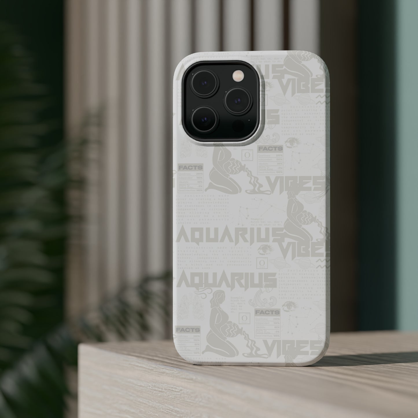 Aquarius Whiteout Phone Case
