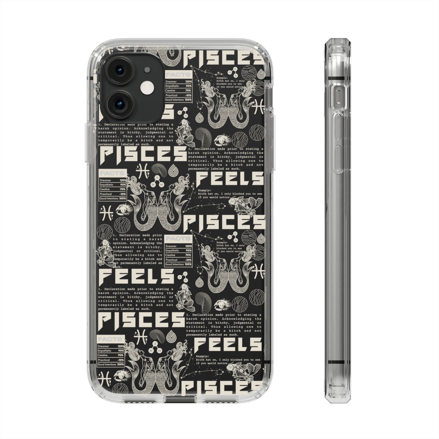 Pieces Clear Phone Case