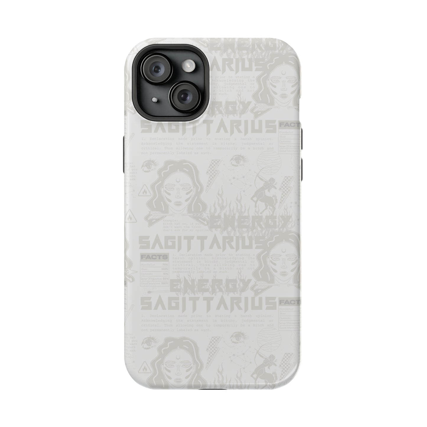 Sagittarius Whiteout Phone Case