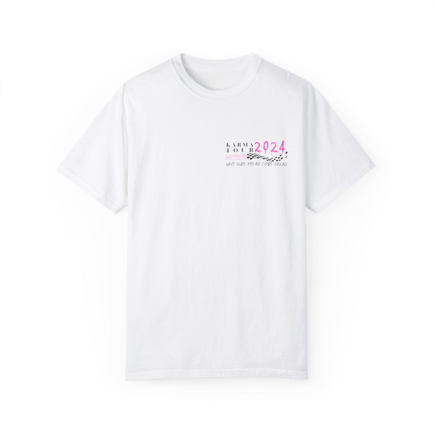 Karma Tour Pink Tee