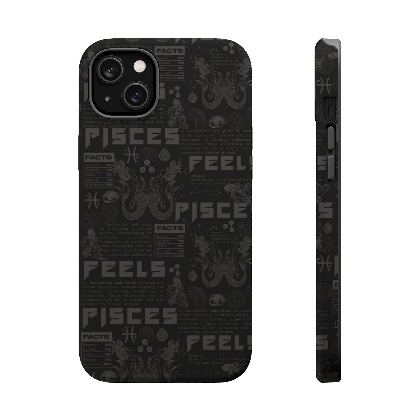 Pisces Blackout Phone Case