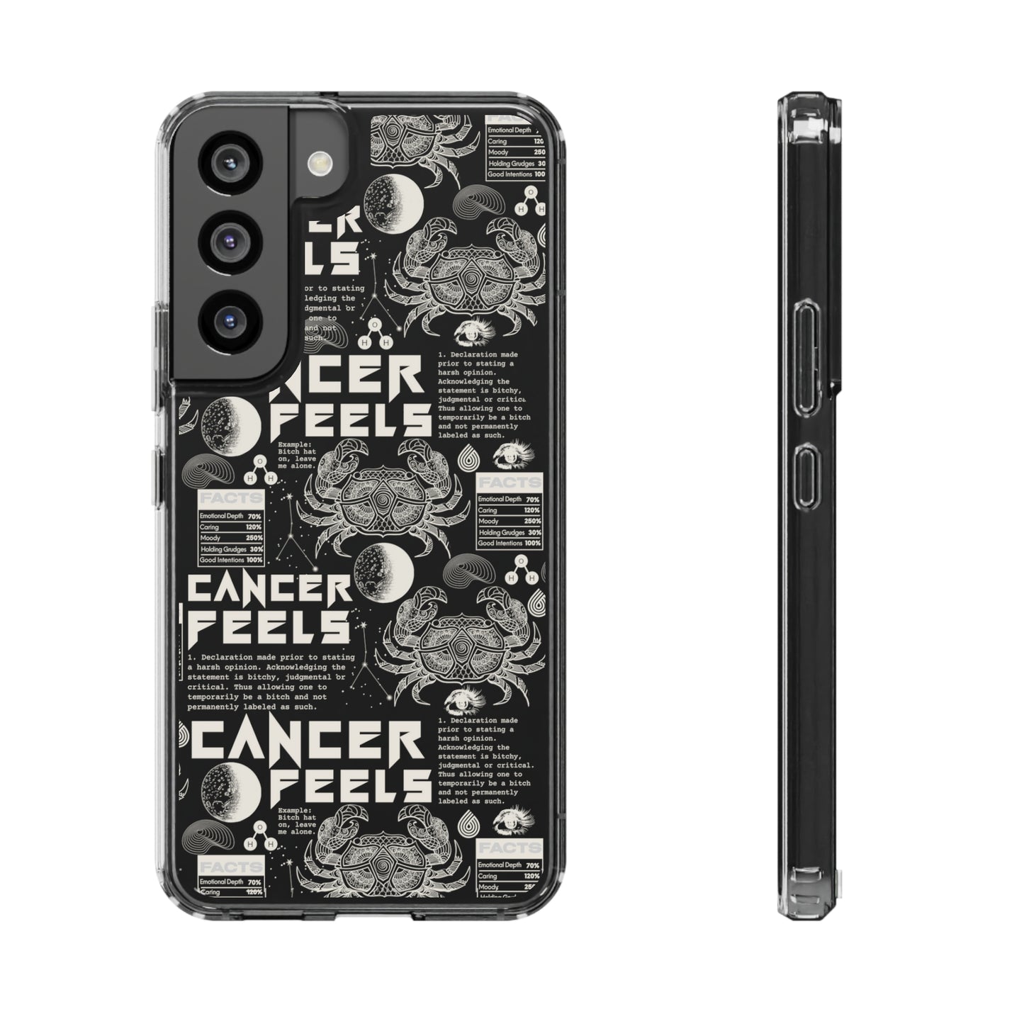 Cancer Clear Phone Case