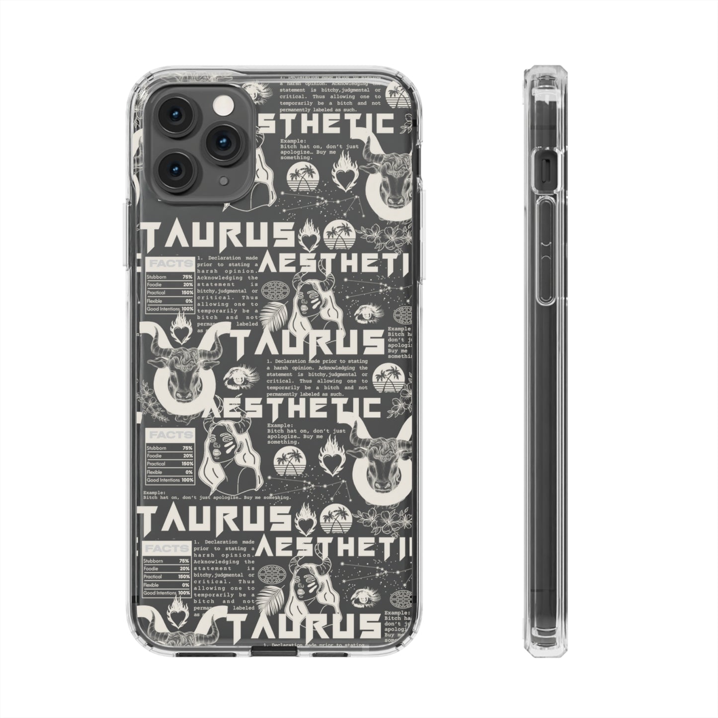 Taurus Clear Phone Case