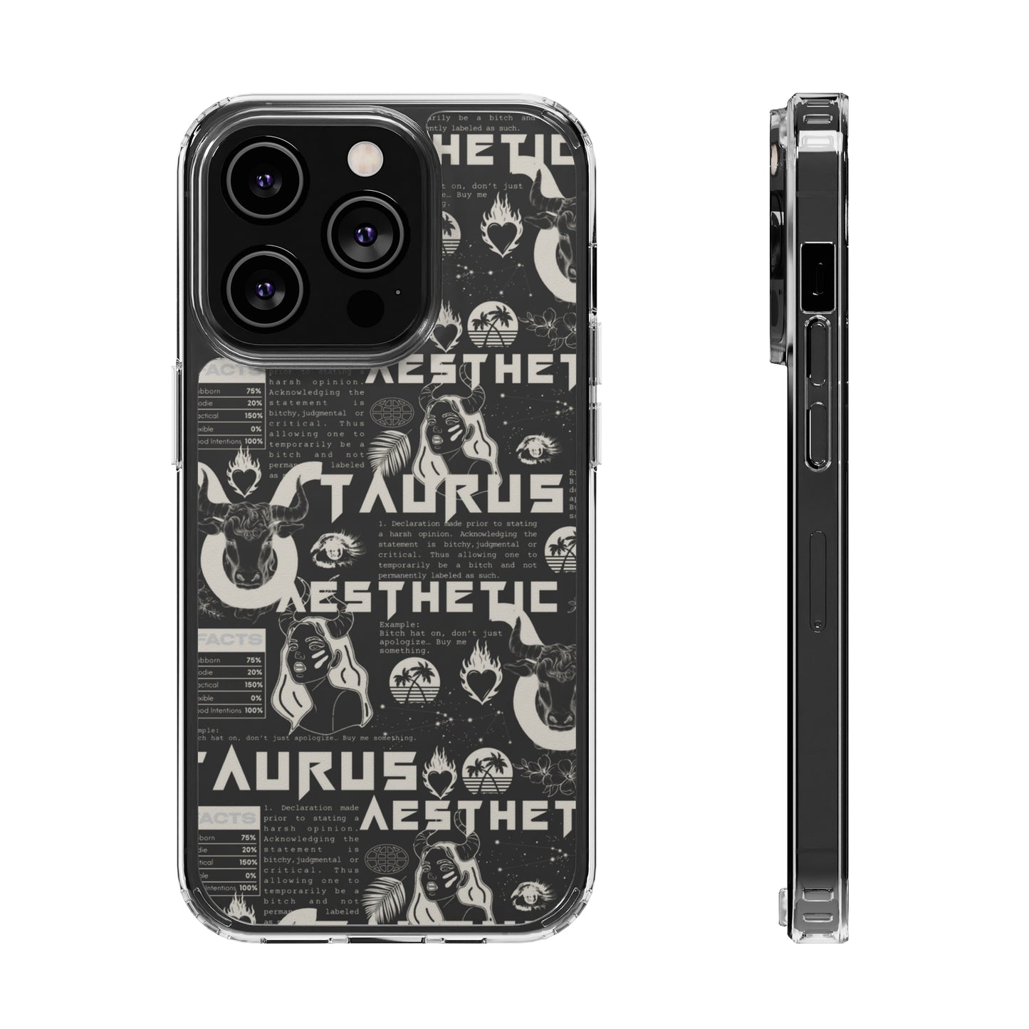 Taurus Clear Phone Case