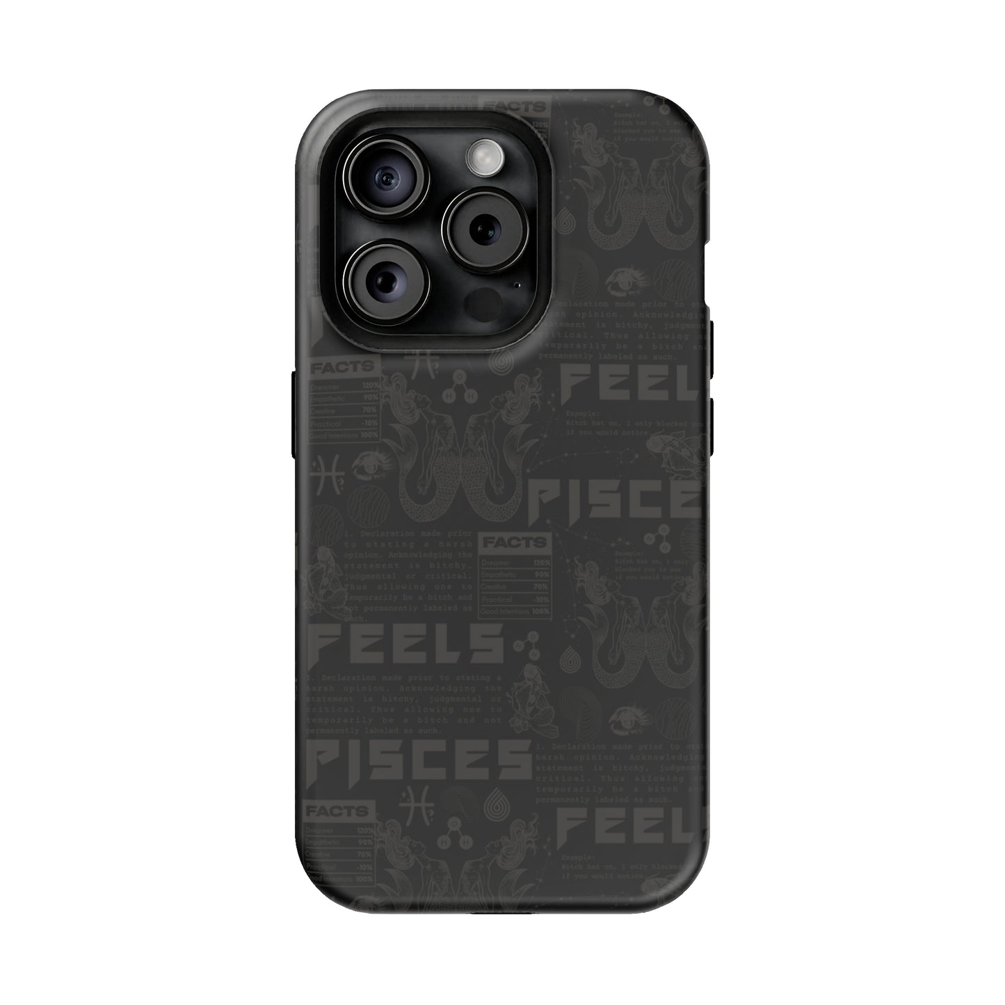 Pisces Blackout Phone Case