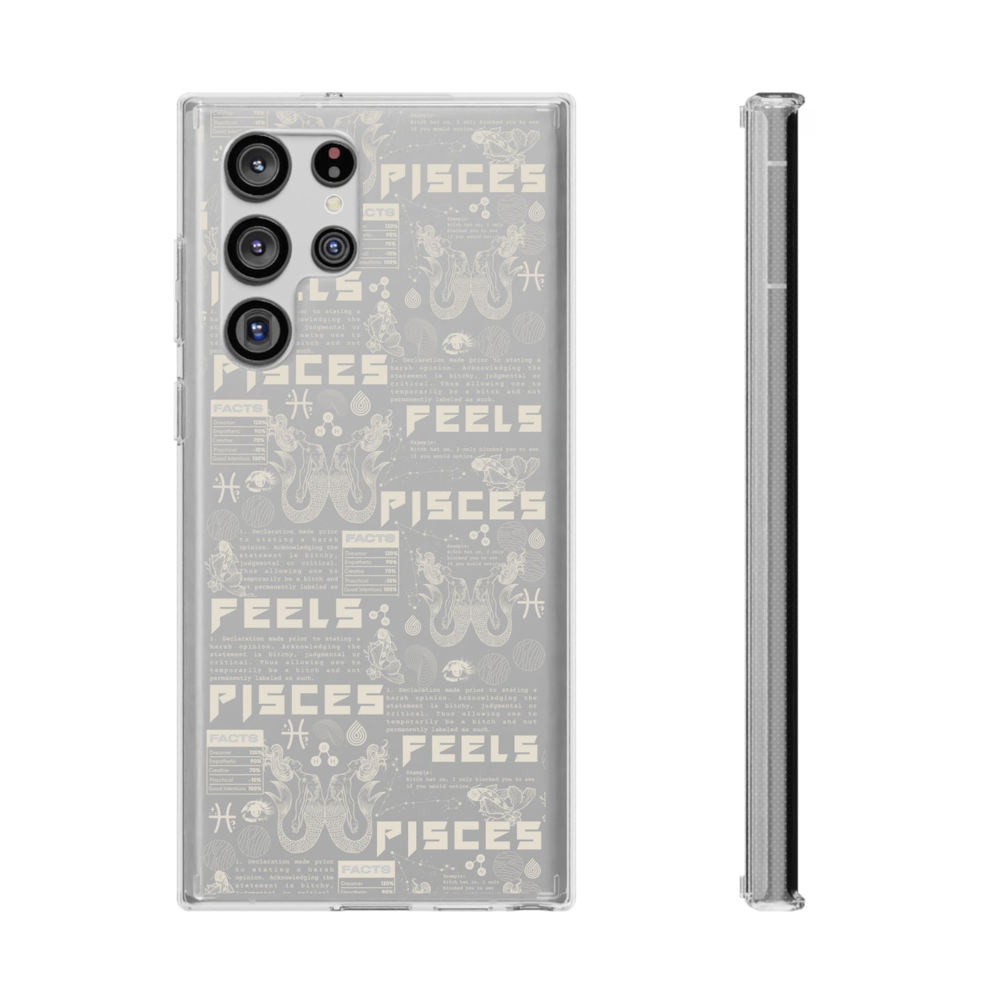 Pieces Clear Phone Case
