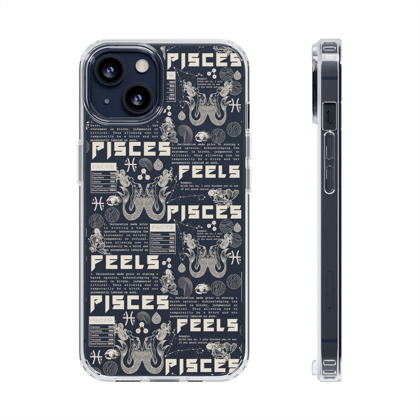 Pieces Clear Phone Case