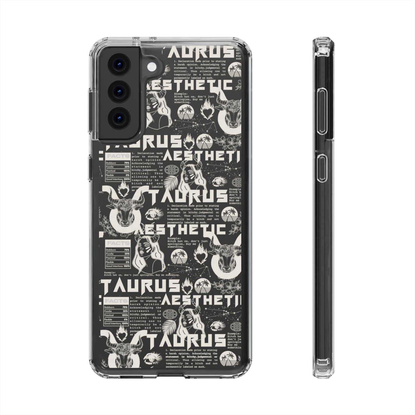 Taurus Clear Phone Case