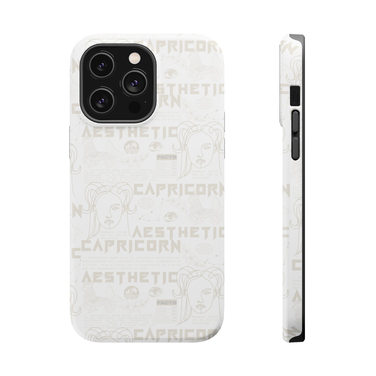 Capricorn Whiteout Phone Case
