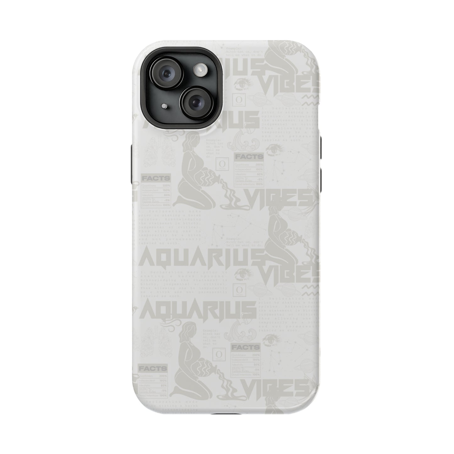 Aquarius Whiteout Phone Case