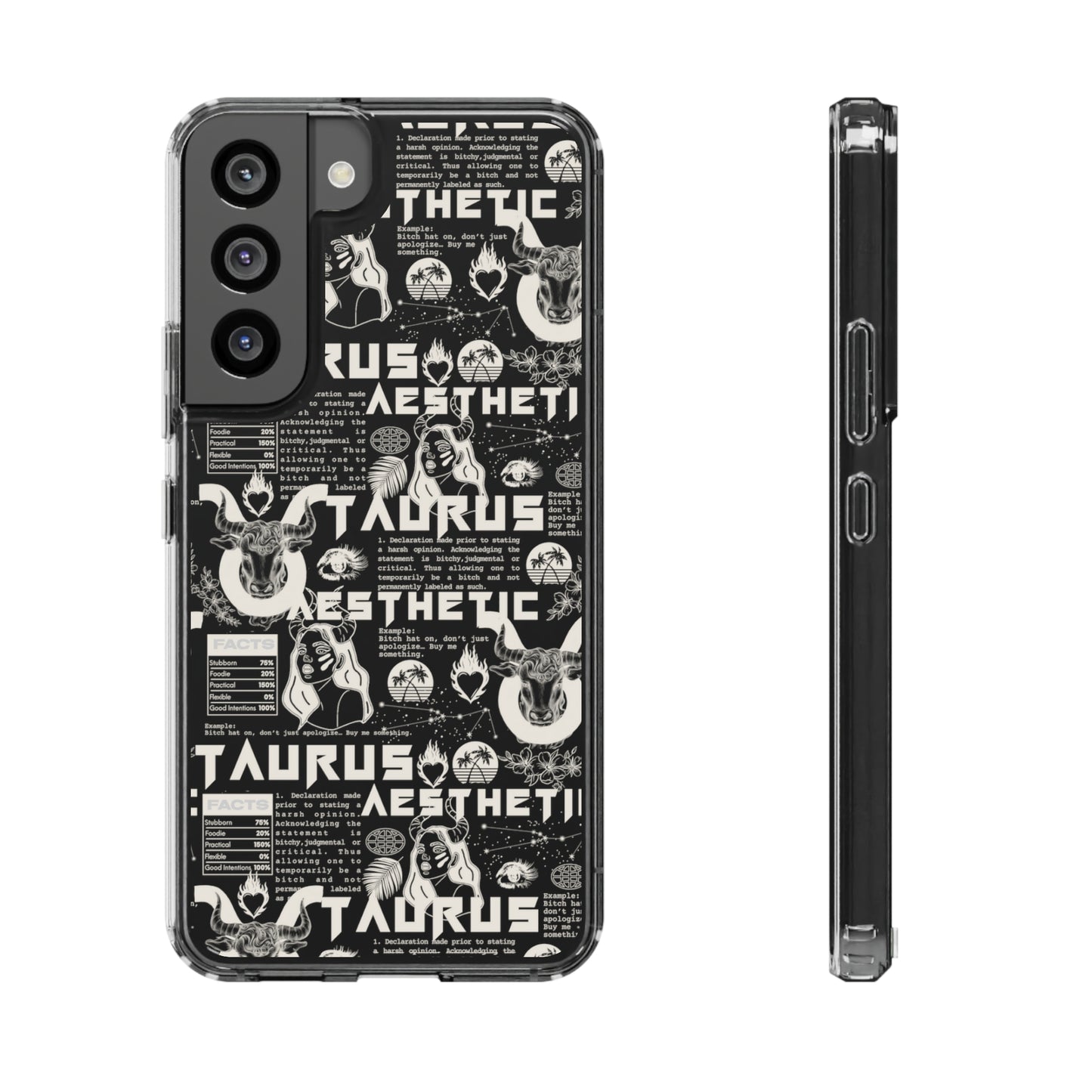 Taurus Clear Phone Case
