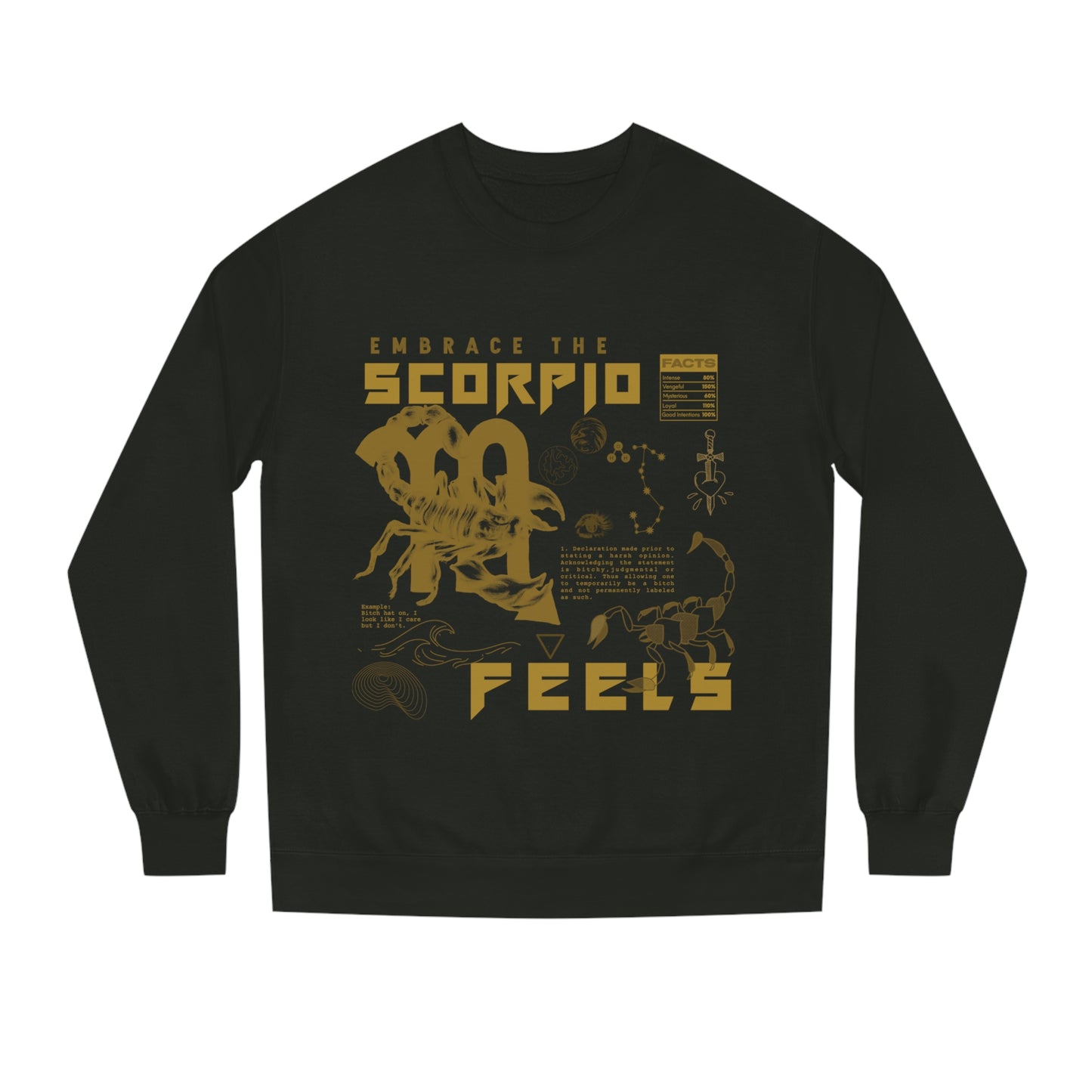 Scorpio Golden Crewneck