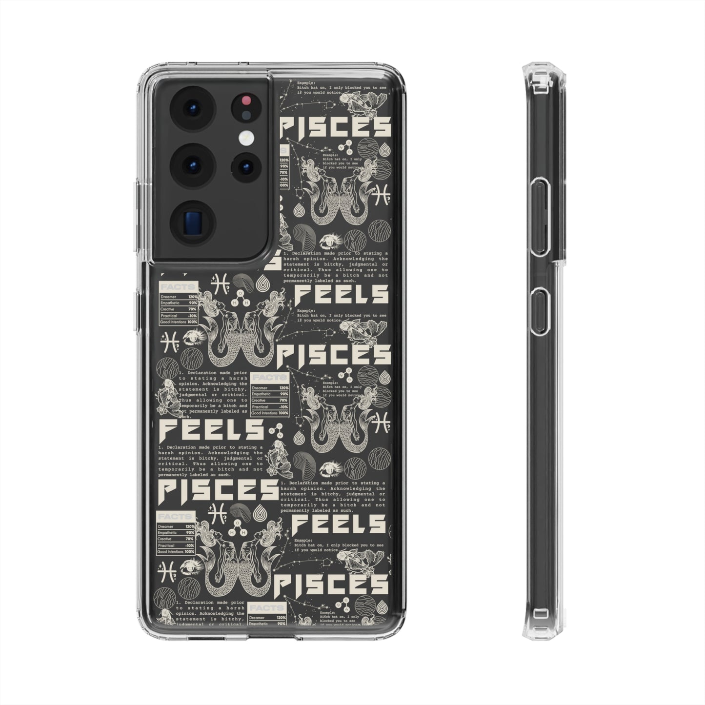 Pieces Clear Phone Case