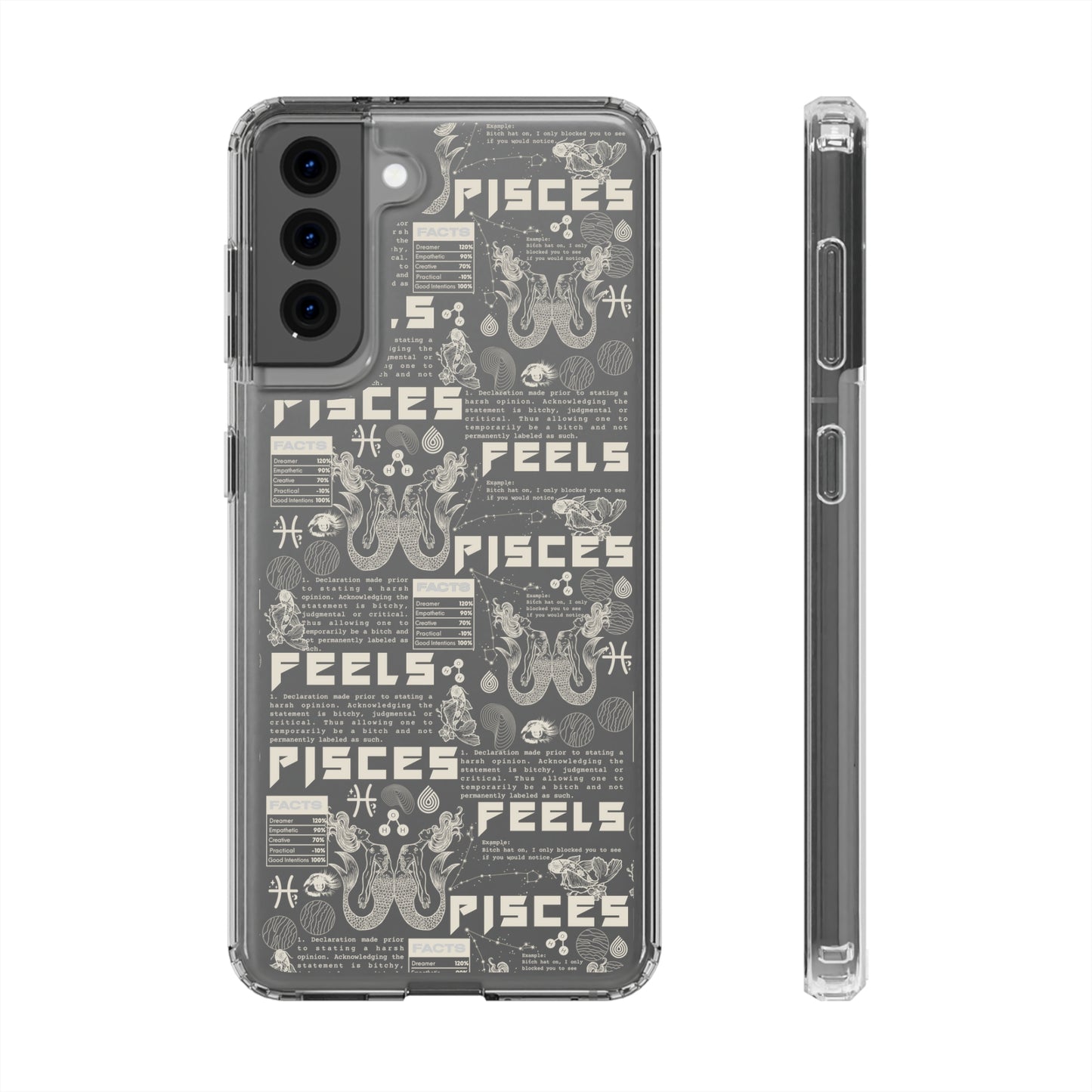 Pieces Clear Phone Case