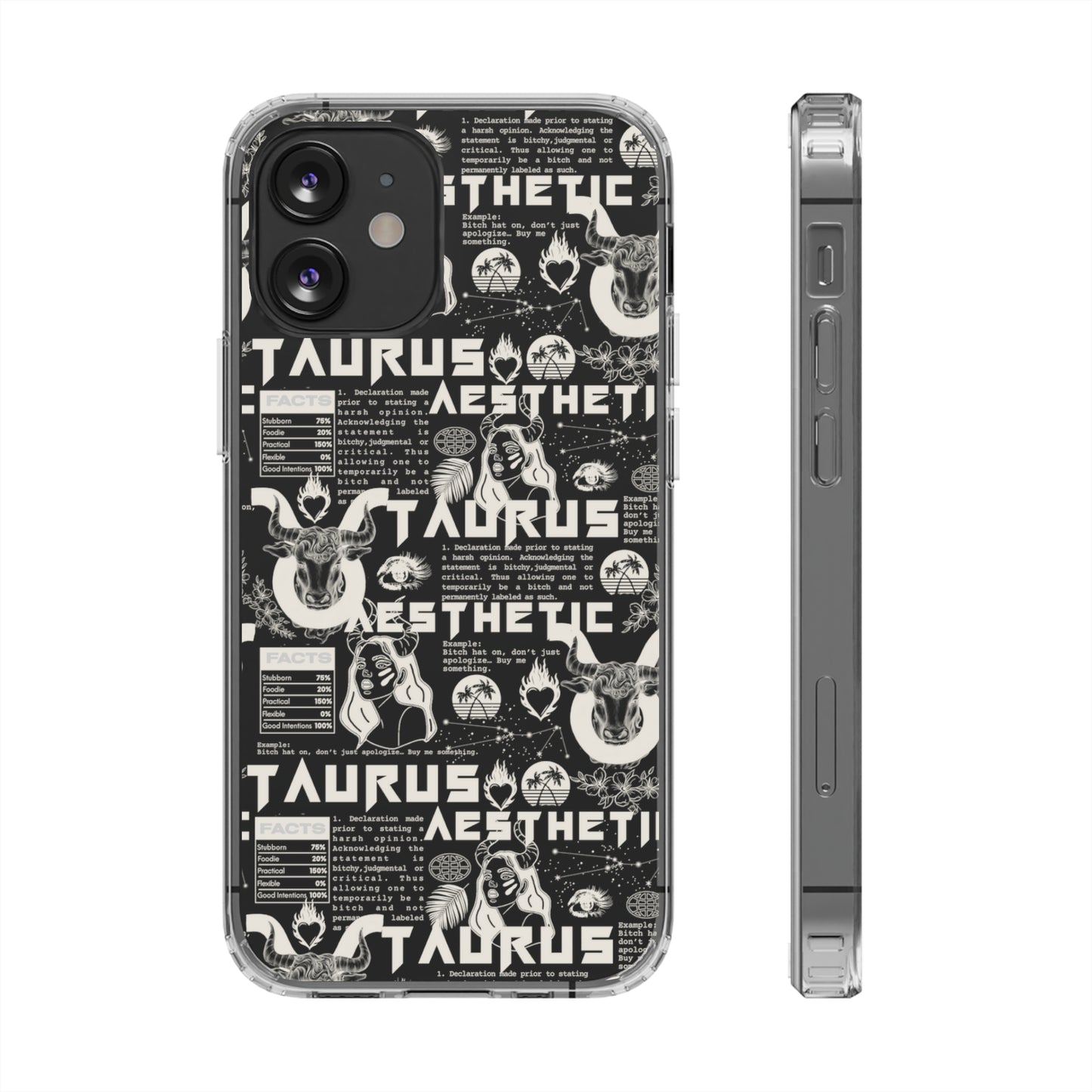 Taurus Clear Phone Case