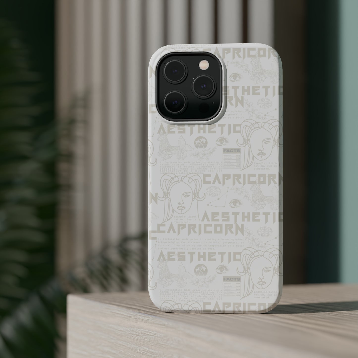 Capricorn Whiteout Phone Case