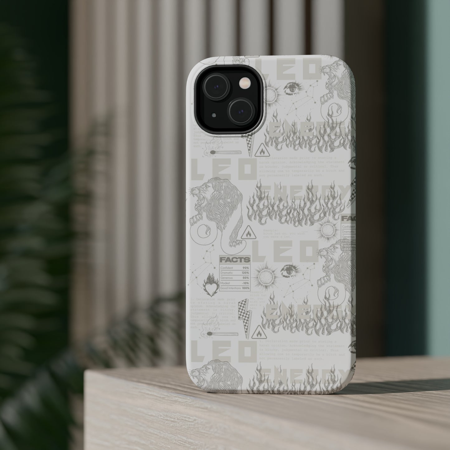 Leo Whiteout Phone Case