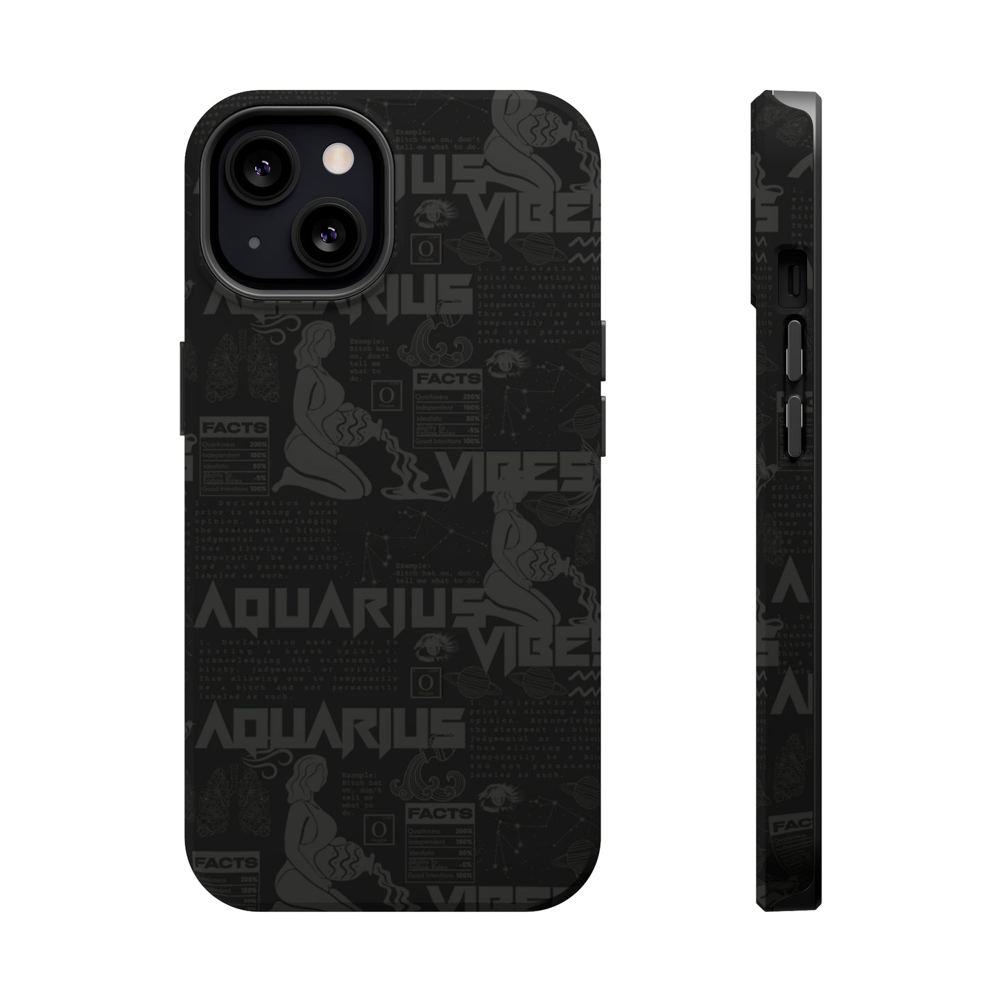 Aquarius Blackout Phone Case