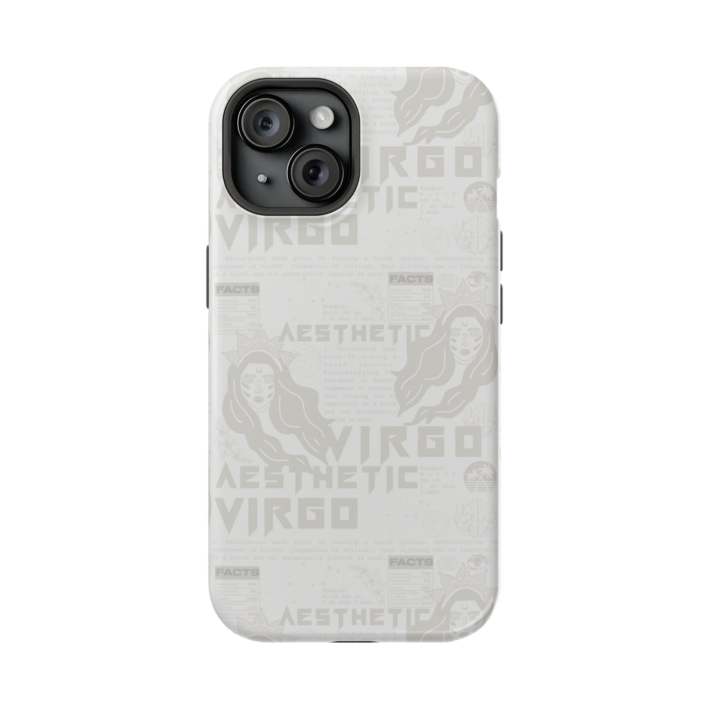 Virgo Whiteout Phone Case