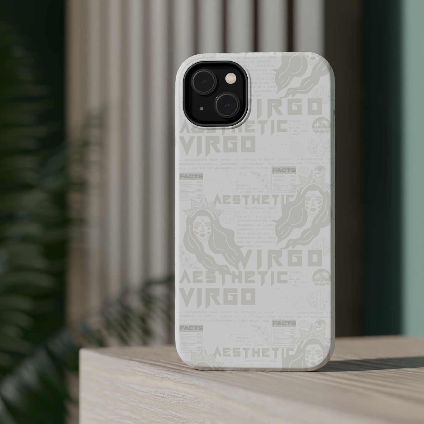 Virgo Whiteout Phone Case
