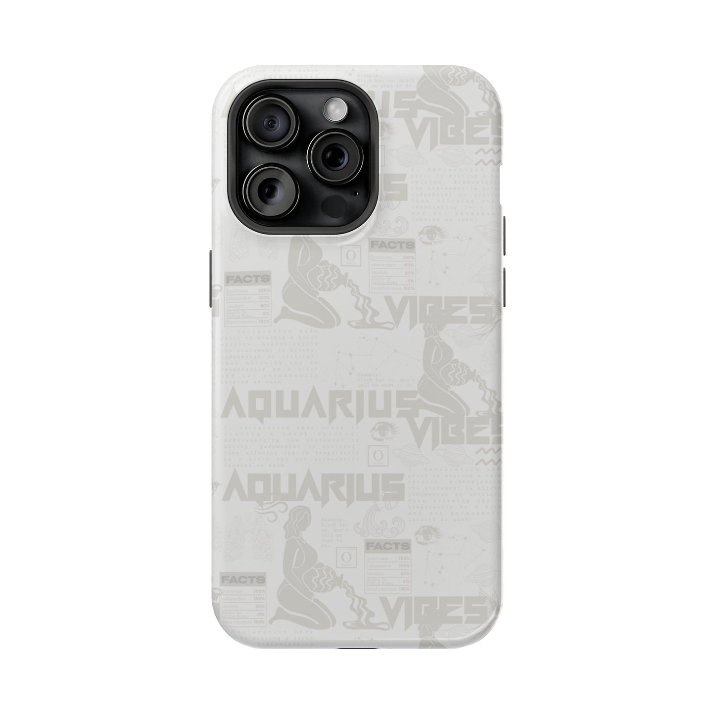 Aquarius Whiteout Phone Case