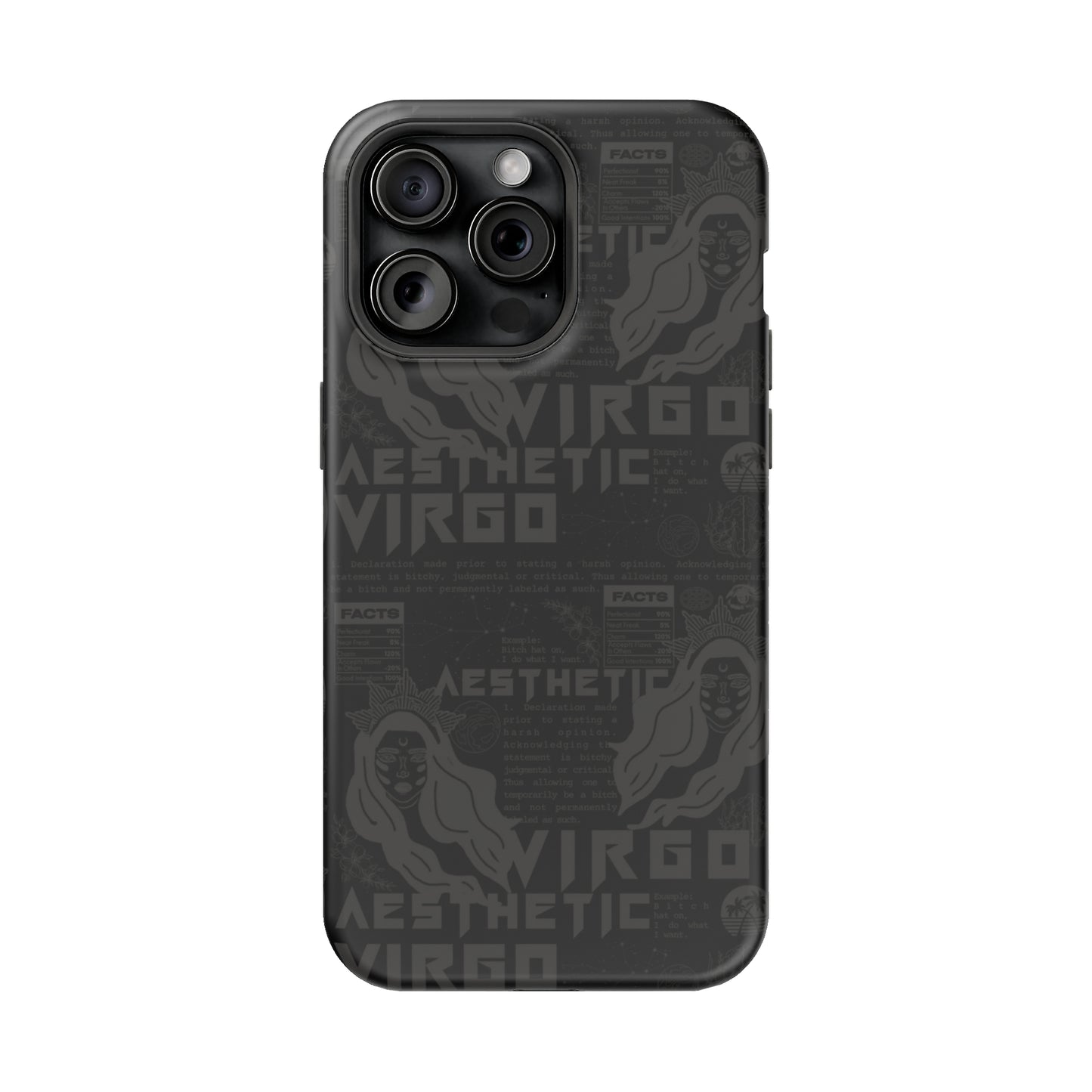 Virgo Blackout Phone Case