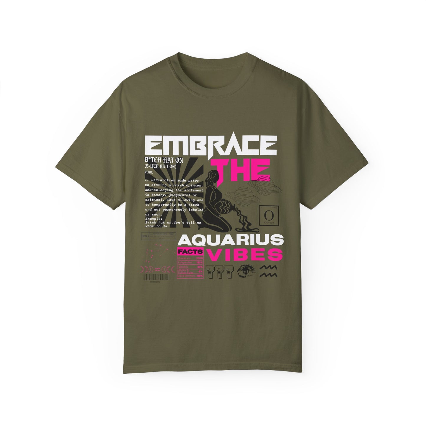 Aquarius Pink Tee