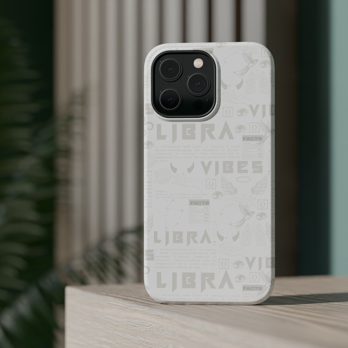 Libra Whiteout Phone Case