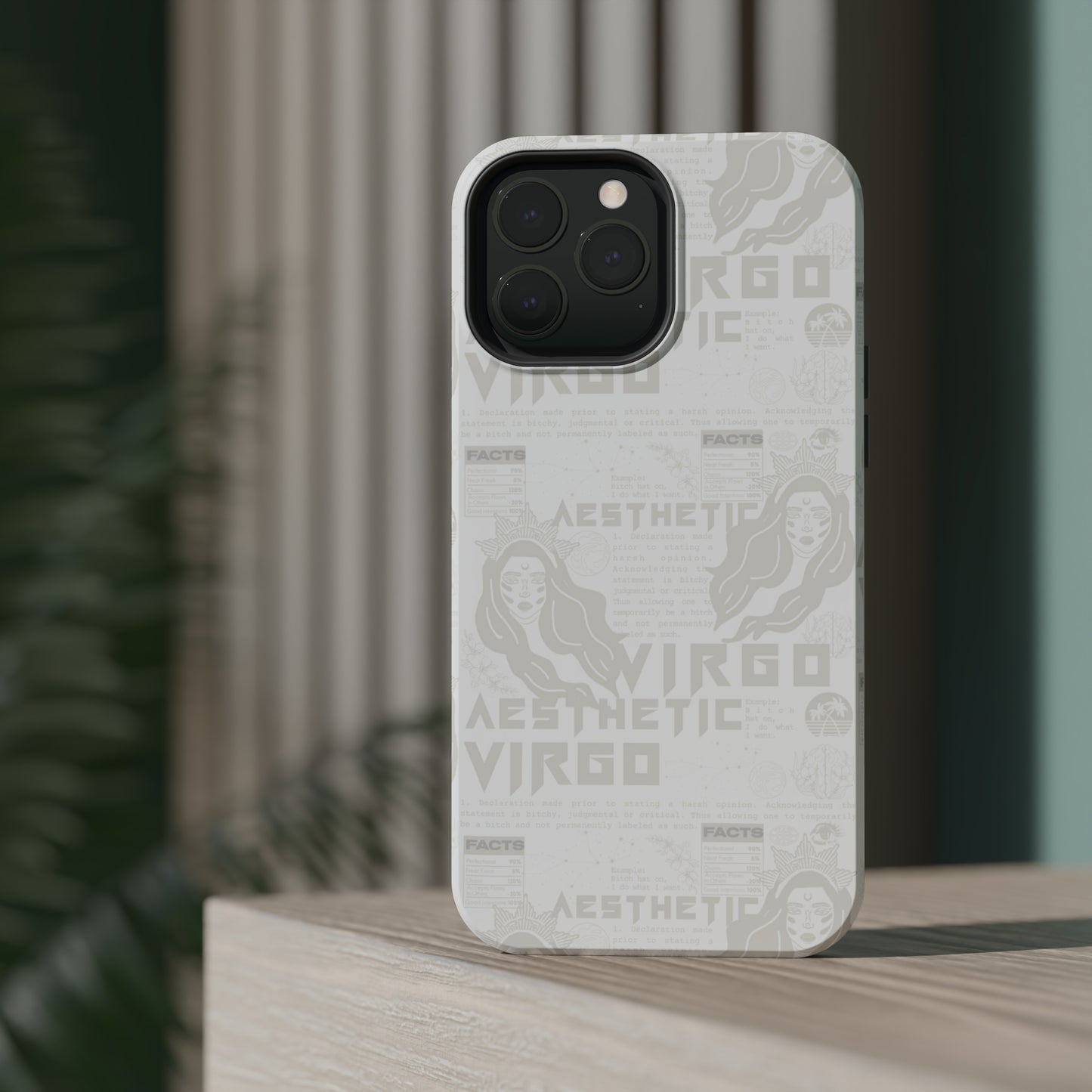 Virgo Whiteout Phone Case