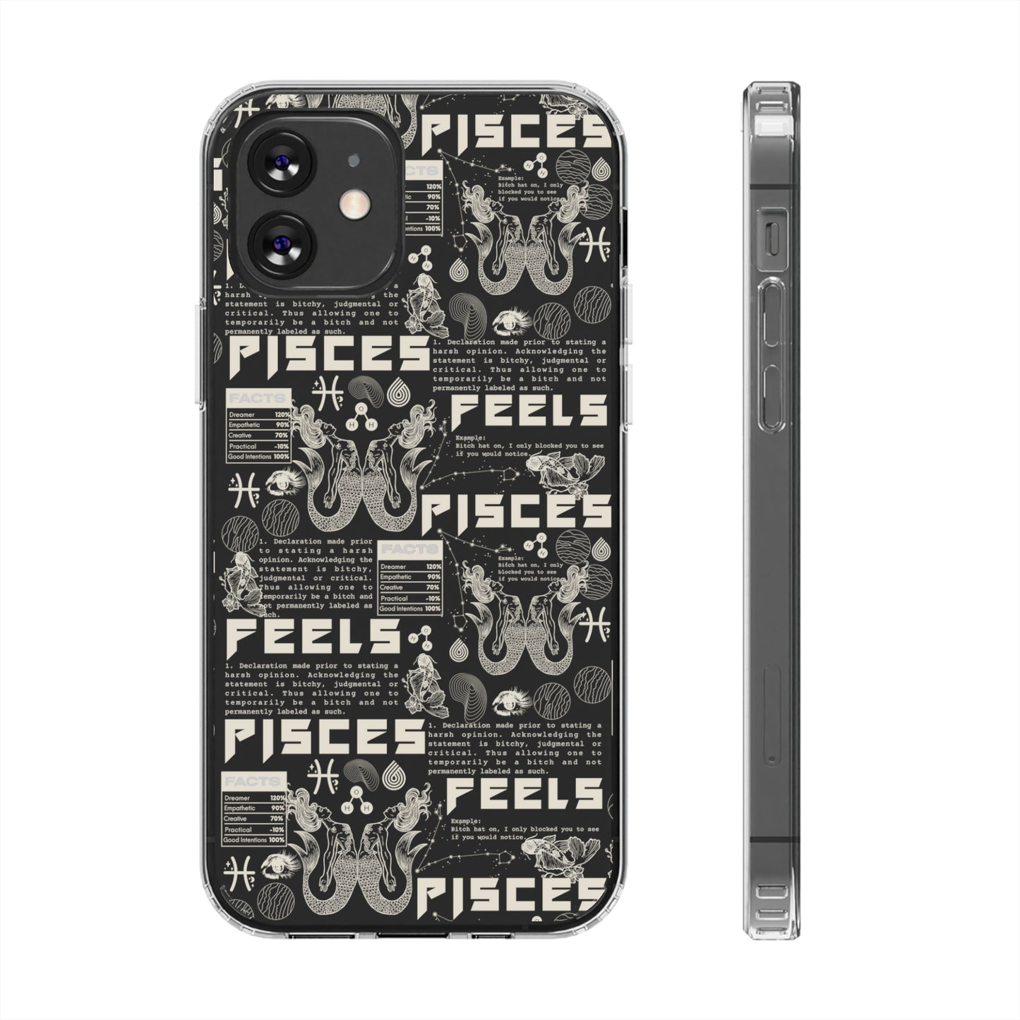 Pieces Clear Phone Case