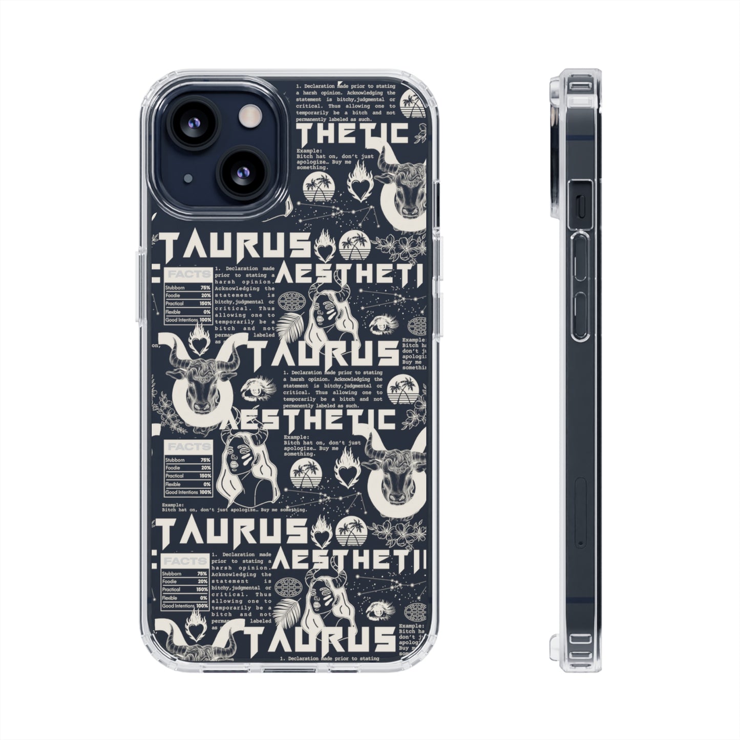 Taurus Clear Phone Case