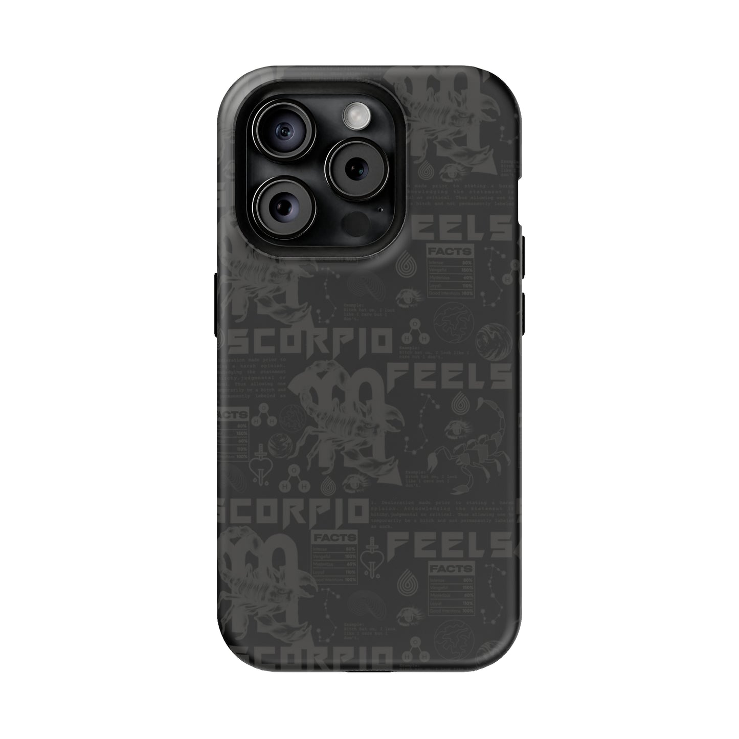 Scorpio Blackout Phone Case